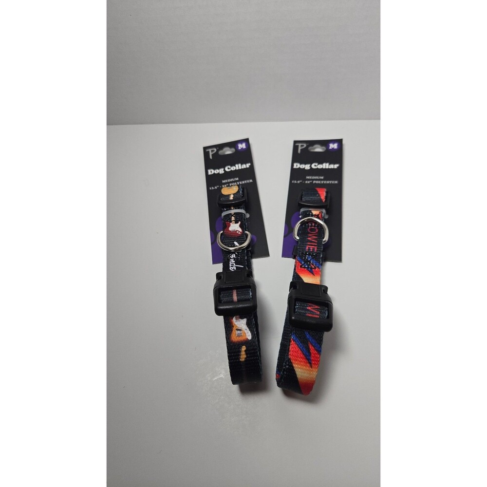 Music inspired Dog Collars- szMED